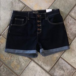 NWT Justice high waist shorts. Size 16 plus.